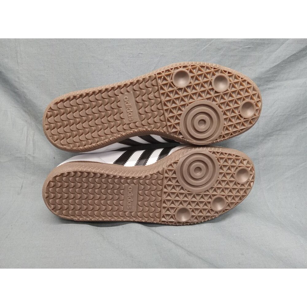 Adidas Samba OG C Sneakers Leather Black White Gum Kids Size 11K NEW NO BOX! - Picture 11 of 11